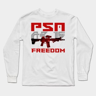 AR15 PSA FREEDOM Long Sleeve T-Shirt